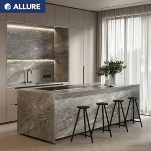 Allure Kitchen Grey Cabinet Furniture Pakistan Automatic Industrial Design Readymade Termite Proof Knock Down Acrylic Customized