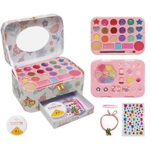 Ensemble de jouets de maquillage pour enfants EPT, jeu de simulation, boîte organisateur de maquillage en perles DIY, kit pour filles, cadeau - Product Image 1