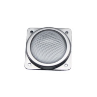 Frais nouveau 56mm diamètre faisceau étroit 45 degrés Anti éblouissement mise au point lumière verre diffuseur Cob lentilles optiques pour Leds