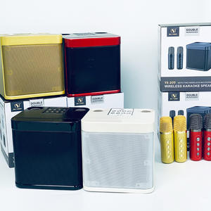 Home HiFi karaoké sans fil microphone conférence haut-parleur YS-203 avec BT pour la maison ktv amplifié Sound Box - Product Image 6