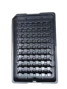 Plateau thermoformé en plastique PS ESD durable personnalisé OEM/ODM Gonghua avec service de découpe, respectueux de l'environnement - Product Image 6