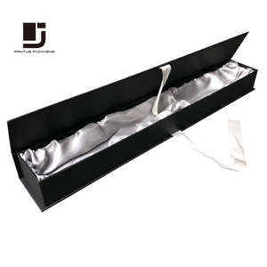 Nhà Máy Tùy Chỉnh Sang Trọng Cứng Các Tông Dài Hình Chữ Nhật Ô Bao Bì Hộp Lớn Màu Đen Giấy Ribbon Hộp Quà Tặng - Product Image 6