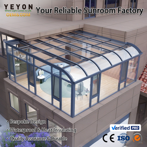 Kit de Solarium Modulaire Yeyon 2026 OEM en Grande Quantité pour Dépôt International de Matériaux, Serre Extérieure Résidentielle en Verre - Product Image 1