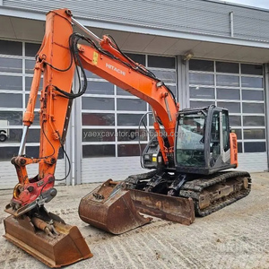 Maquinaria de construcción de segunda mano de 13.5 toneladas, excavadora hidráulica Hitachi Zaxis 120 usada para proyecto de construcción de carreteras. - Product Image 2