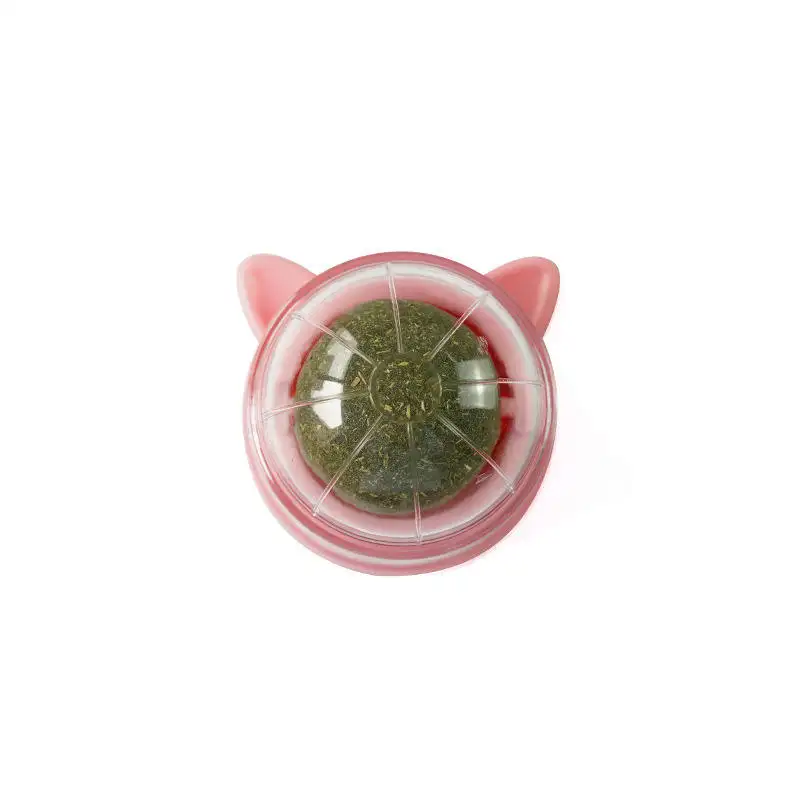 Hot Sale new pet supplies and accessories cat ear pet cat toys chew toys cat licking interactive spin catnip ball toy
