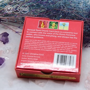 De alta calidad de las cartas <span class=keywords><strong>del</strong></span> Tarot impreso tarjetas de Oracle con folleto - Product Image 6