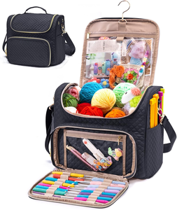 Caja de herramientas de costura <span class=keywords><strong>para</strong></span> el hogar, kit <span class=keywords><strong>para</strong></span> el hogar, dedal, suministros de costura, kit de almacenamiento, bolsa de almacenamiento de costura, Maleta de costura portátil - Product Image 1