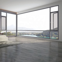 Ventanas Abatibles de Aluminio con Doble Acristalamiento, Eficiencia Energética, Diseño de Persiana Templada, Función Insonorizante para Viviendas Modernas