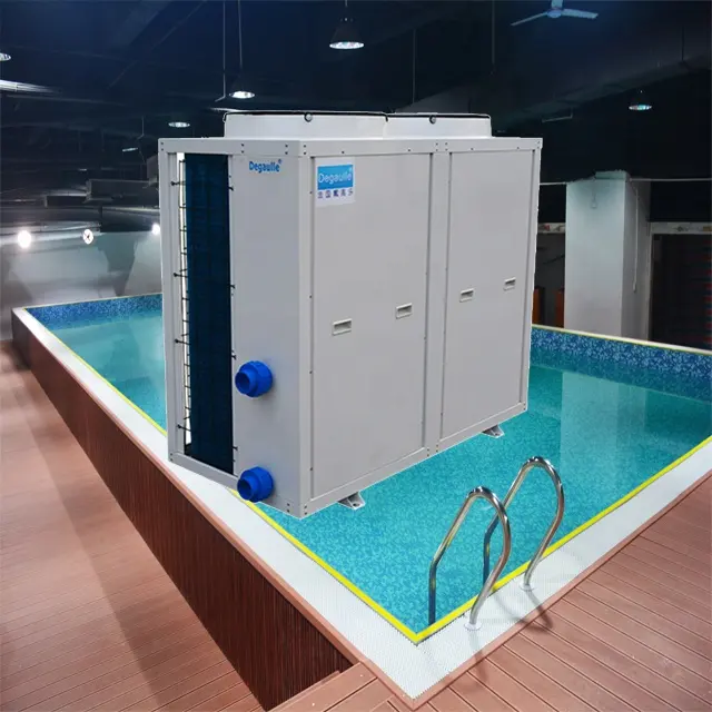 Verwarming Capaciteit 180KW Zwembad Verwarming Voor Zwembad/Spa Tubs / Sauna Lucht-water Warmtepomp