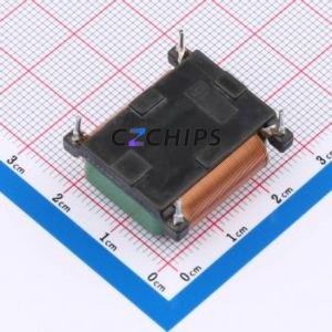 XRSQ2418-12mH-H-21225 Common Mode <b>Filter</b> Through hole Component (THT)-4P,27x24mm <b>RF</b> 2 1.5kV 4.5A 12mH@1kHz - Product Image 2