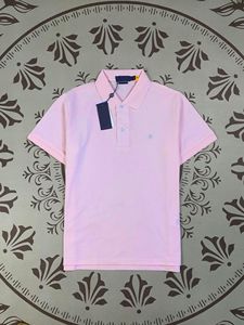 RL Ralph brodé respirant lavable <span class=keywords><strong>en</strong></span> machine T-shirt hommes revers manches courtes haute qualité commerce transfrontalier classique solide - Product Image 5
