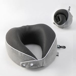 Almohada de Viaje con Soporte para el Cuello, de Espuma Viscoelástica 100% Pura, con Logotipo Personalizado, Nueva Tendencia - Product Image 1