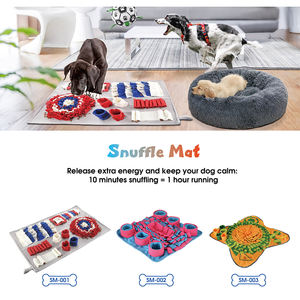 Kinyu KYSP-0034 Foraging Sniffing Snuf fling Feed Spiel matte für Hunde Gedrucktes Muster Faser material - Product Image 6