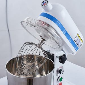 เครื่องผสมนมสดเชิงพาณิชย์ 7 ลิตร แบบตั้งโต๊ะ อุปกรณ์เบเกอรี่ ถังผสมไฟฟ้าความเร็วเดียว - Product Image 2