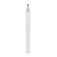 Crayons de golf miniatures personnalisés à moitié effaçables, blancs, pour enfants et étudiants