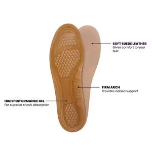Helios Comfort & Confidence Sports Orthotic <b>Insoles</b> EVA & PU Gel Arch Supports for Flat Feet Gel <b>Insoles</b> for Every Step - Product Image 2
