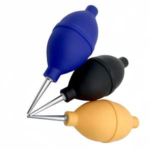 Soplador de aire manual de goma Stanhua para limpiar polvo de cámaras, teléfonos y teclados, producto disponible en 2023, PP-123 - Product Image 2