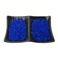 Perles déshydratantes en gel de silice bleu changeant de couleur, haute capacité d'absorption d'humidité, réutilisables pour armoire à armes et placard