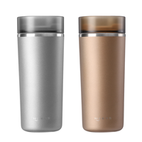 Flacons double paroi en acier inoxydable gobelets de voyage sous vide gobelets chauds et froids