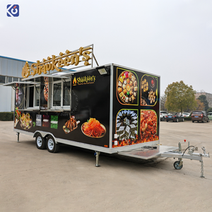 Camión de Comida Móvil, Remolque de Comida para Pizza y Café, Cocina Móvil Totalmente Equipada, Remolque de Comida para Catering Aprobado por el DOT - Product Image 2