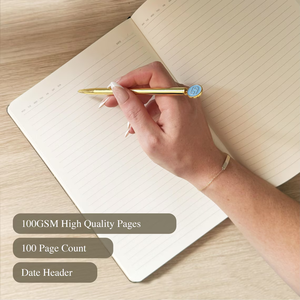 Fabricante <span class=keywords><strong>de</strong></span> Agendas, Libreta <span class=keywords><strong>de</strong></span> Cuero PU Personalizada A5 con Tapa Dura, Libreta <span class=keywords><strong>de</strong></span> Negocios para Oficina con Logotipo - Product Image 2