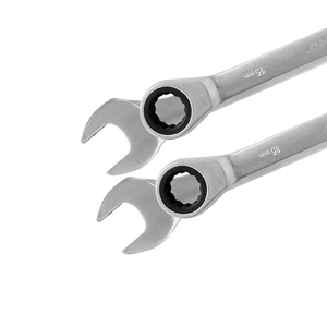 SHIND 94224 Multi-functional Combination Ratchet Wrench <strong>15mm</strong> High-End Fixed Ratchet <strong>Spanner</strong> Faster Tightening Dual-purpose Tools - Product Image 3