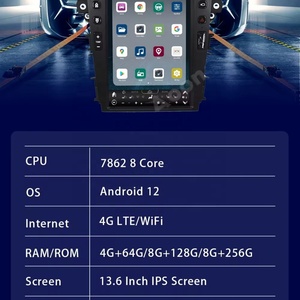 13.6 Inch Android 12 Car Radio for Ford Explorer 2011-2019 Stereo Multimedia Video Player GPS Navigation Wireless Carplay 7862 - Product Image 3