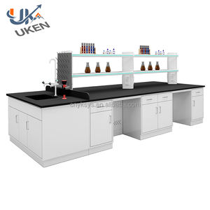 Bancs de table de travail de laboratoire modernes professionnels en acier inoxydable démontés pour les lycées et les hôpitaux - Product Image 5