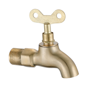 Factory Outlet Copper Material Outdoor Garden Water <strong>Tap</strong> <strong>Lock</strong> 2/1 Anti-theft Faucet with <strong>Lock</strong> Key for Basin Use - Product Image 4