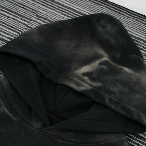 Sudadera de Terry GSM 500 de gran tamaño para hombre con logotipo personalizado con hombros caídos aplicado-Sudaderas y sudaderas de peso pesado - Product Image 2