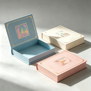 Custom Book Shaped Gift Packaging <b>Box</b>/coated paper decorative Book Shaped Cardboard Gift Display <b>Box</b> - Product Image 1