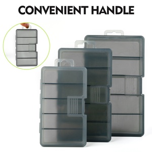 Boîte d'emballage d'appâts de pêche tout-en-un SNEDA, boîte en PP à 5 emplacements pour leurres durs, leurres souples, hameçons et accessoires de montage - Product Image 3