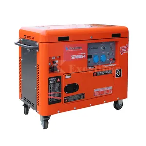 Portable In Size Durable Steel Frame Silent Inverter Generator Gasoline,1 Year Warranty Silent Type Genetators