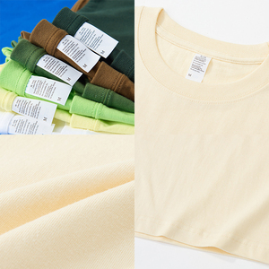 เสื้อยืดคอตตอน 100% หนัก 250 กรัม แบบคอกลม สำหรับผู้ชาย ไซส์ใหญ่ รับออกแบบลายเอง ขายส่ง - Product Image 4