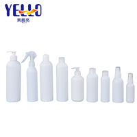 Emballage de cosmétiques 100ml 150ml Bouteilles de pulvérisation de brume fine mate pour cheveux Bouteille de lotion HDPE vide en gros pour les soins de la peau