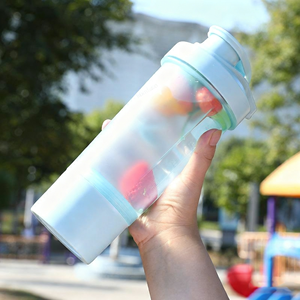 Botella Mezcladora de Proteína Personalizada al por Mayor, Libre de BPA, de 2 Capas y 28 oz, para Gimnasio y Deportes - Product Image 4