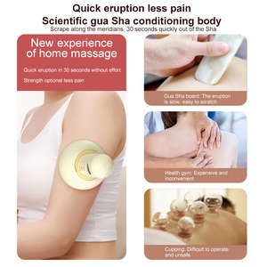 Corps minceur électrique vide <span class=keywords><strong>ventouse</strong></span> grattage masseur électrique ventouses thérapie masseur dispositif GuaSha Anti <span class=keywords><strong>Cellulite</strong></span> - Product Image 5