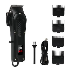 New professional digital electric hair clippers supplied by electric hair clippers manufacturer