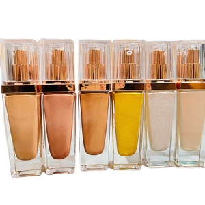 Aceite corporal de brillo <span class=keywords><strong>natural</strong></span>, bronceador líquido, <span class=keywords><strong>iluminador</strong></span> de Etiqueta Privada, resaltador líquido de aceite seco brillante - Product Image 1