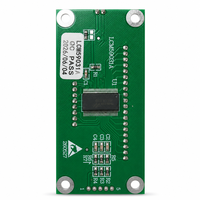 Layar LCD segmen kustom kecil, layar LCD monokrom dengan warna hijau