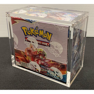 Boîte de Présentation Protectrice en Acrylique Transparent pour <span class=keywords><strong>Pokémon</strong></span> Dresseur d'Élite, avec Couvercle Magnétique ou Vis - Product Image 4
