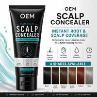 Concealer Rambut Cair Tahan Air, Krim Penutup Akar Rambut
