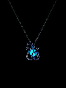 Usine En Gros Lueur Dans Le Noir Perle Lumineuse <span class=keywords><strong>Chat</strong></span> Pendentif Veilleuses <span class=keywords><strong>Collier</strong></span> <span class=keywords><strong>pour</strong></span> Femmes - Product Image 6