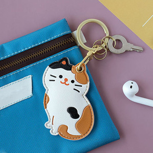 Juego de Tarjetas de Control de Acceso con Diseño de <span class=keywords><strong>Gato</strong></span> de Dibujos Animados, Llavero de Elevador con Tarjeta de Inducción, Juego de Tarjetas de Protección para Hombres y Mujeres - Product Image 3