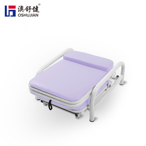 Chaise d'hôpital Ausnutria en métal pliable avec accoudoirs pour usage hospitalier - Product Image 4