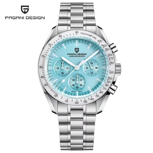 Relojes para Hombre PAGANI DESIGN PD1701, Reloj de Cuarzo de Lujo para Hombre, Fecha Automática, Cronógrafo de Velocidad, Espejo de Zafiro AR, Reloj de Pulsera - Product Image 1