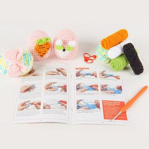 Crochet <b>Kit</b> for Beginner Crochet Stater <b>Kit</b> with Step-by-Step Tutorials for Adults and Kids <b>Easter</b> Decoration DIY Knitting - Product Image 5