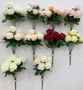 <span class=keywords><strong>Bouquet</strong></span> <span class=keywords><strong>de</strong></span> roses artificielles <span class=keywords><strong>de</strong></span> haute qualité pour mariage, 2019, fausses fleurs, pour décoration <span class=keywords><strong>de</strong></span> mariage, pour événement, prix abordable - Product Image 6