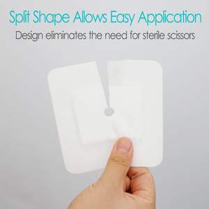 Pembalut Luka Bedah Medis Bantalan Penyerap Sekali Pakai Steril EO Berkualitas Tinggi Non Woven 9cmx10cm Bersertifikat CE Umur Simpan 3 Tahun - Product Image 2
