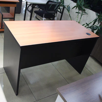 Table de bureau moderne en métal doré à vendre, fournisseur de mobilier de bureau de luxe, fournitures scolaires et de bureau emballées KD